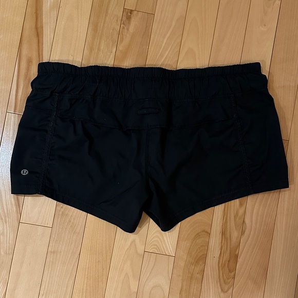 Lululemon Athletica Black Athletic Shorts, size 10 - Picture 2 of 6